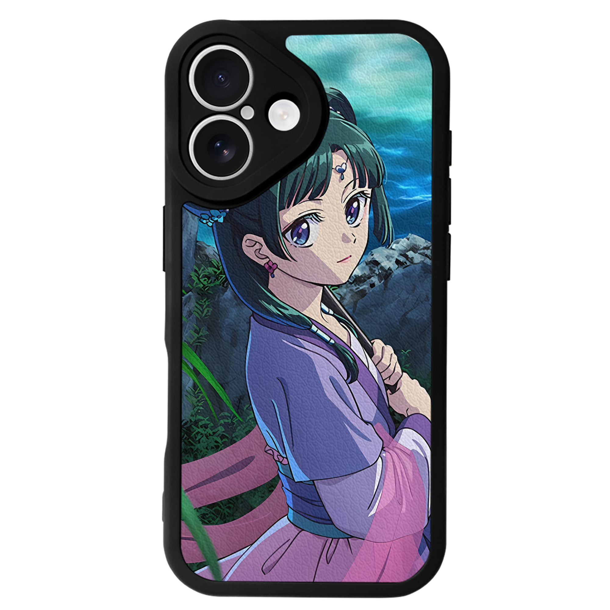 薬屋のひとりごと The Apothecary Diaries 【iPhone 16シリーズ対応】シリコンスマホケース（レザー調） 材質：シリコン